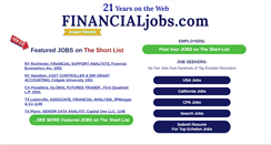 Desktop Screenshot of financialjobs.com